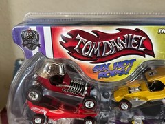TOY ZONE Tom Daniel IRON LEGENDS 6 Pack HOT RODS Die-Cast Models 1:43 SEALED!