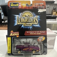 🔥RARE Revell Lowriders 90 Chevy S-10 Pickup Electra Slide1/64 Rotating Bed🔥🔥