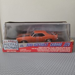 Classic Metal Works 1969 Chevrolet Camaro Z28 Orange with Black Stripes