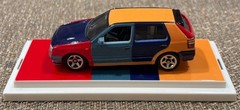 2024 Matchbox Mattel Creations Harlequin 1995 Volkswagen Golf MK3,Factory Sealed