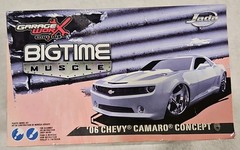 Jada Bigtime Muscle Garage Worx 1:24/25 2006 Chevy Camaro Concept Kit Silver