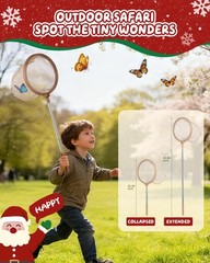 Bug Catcher Kit for Kids Outdoor Explorer Kit with Insect Cage, Observation B…
