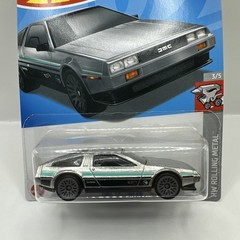 Hot Wheels HW Rolling Metal DMC DeLorean Treasure Hunt Raw HTF
