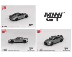 Mini GT NISSAN GT-R 2013 Dark Metal Gray (NISMO R35 CRS Version) MGT01089
