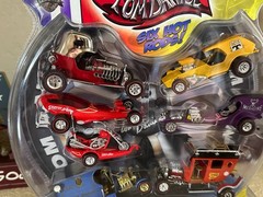 TOY ZONE Tom Daniel IRON LEGENDS 6 Pack HOT RODS Die-Cast Models 1:43 SEALED!