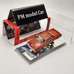 97M 1:64 Corona Impala SS 1964 Lowrider Hydraulic Chassis Diecast Model Car