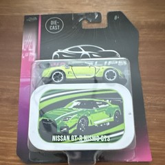 Jada Toys Pink Slips Nissan GT-R Nismo GT3 2024 1:64 Diecast Green/Black
