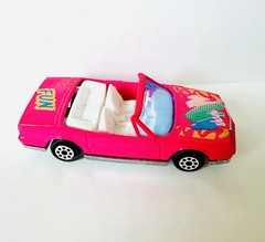 1980s Majorette / #253 – Cadillac Allante – Pink – Model Car 1/59 Scale Fun