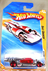 2010 Hot Wheels #31 New Models 31/44 SALT SHAKER Red-Chrome Variant w/Red5DotSp