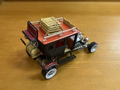 Tom Daniel Toy Zone Iron Legends Tijuana Taxi Show Hot Rod Diecast 1:43 Model
