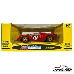 🇮🇹🇮🇹Jouef Evolution Ferrari 330 P4 Red #24 1:18 C3🇮🇹🇮🇹