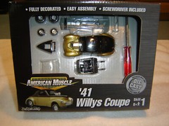 ERTL 1941 WILLYS GASSER COUPE 1/64 Diecast ASSEMBLY MODEL KIT NEW IN PKG