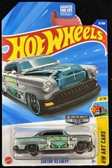 2025 HOT WHEELS ZAMAC #02 CUSTOM ’53 CHEVY CLEAR HOOD, Tiki Time