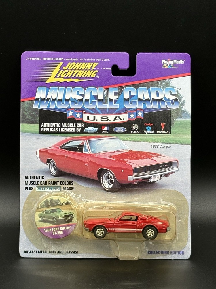 Johnny Lightning Muscle Cars USA – Ford Shelby GT-500 – Red MOC MIB