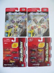 4 x 2001 2003 Hasbro Micro Machines World Rallye Racing Phunky Freestylers sets