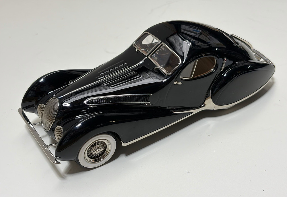 BLACK Talbot Lago T50CS Motor City MC USA 1/24, only 50 made, ultra rare, no box