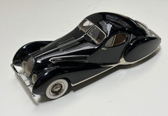 BLACK Talbot Lago T50CS Motor City MC USA 1/24, only 50 made, ultra rare, no box