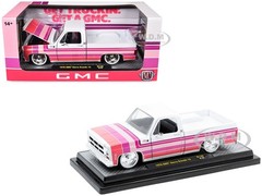 1976 GMC SIERRA GRANDE 15 PICKUP WHITE 1/24 DIECAST MODEL BY M2 40300-140 A