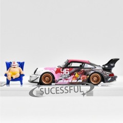 Stance Hunters 1/64 Porsche RWB 964 High Rear Wing Detailed Resin Replica