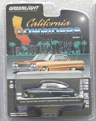 Greenlight Chase 1950 Mercury Eight Chop California Lowriders Limited Edition