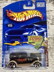 2002 Hot Wheels Wild Frontier Series ’32 Ford Sedan Delivery #56 RACE & WIN
