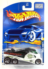 Hot Wheels 2001 Costco Exclusive Cabbin’ Fever WHITE shipped in Protector