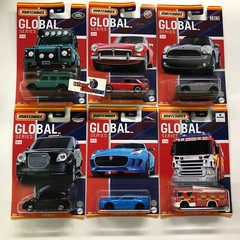 6 Car Set * 2021 Matchbox GLOBAL UK Series * Case A