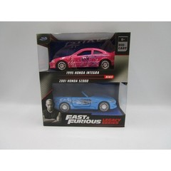 Jada Fast & Furious Legacy Series Remix 1995 Honda Integra 2001 Honda S2000