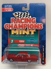N62 Racing Champions MINT RC010B 1964 Chevrolet Impala SS Ember Red w White INT