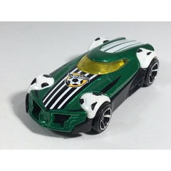Hot Wheels 2015 MR11 Soccer Car Metalflake Green BDD12 HW City HW Goal Malaysia