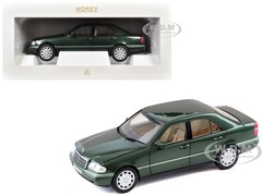 1993 MERCEDES-BENZ C-CLASS MALACHITE GREEN 1/18 DIECAST MODEL BY NOREV 183372