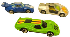 Mixed 8 LOT Diecast Ford MK IV BMW Lotus Ferrari Porsche Corvette Fiat Abarth