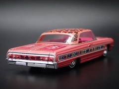 1964 64 CHEVY CHEVROLET IMPALA LOWRIDER GYPSY ROSE 1:64 SCALE DIECAST MODEL CAR