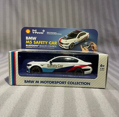 BMW M5 SAFETY CAR DIECAST 1:41 car model official licence FREE SHIPPING