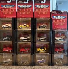 Micro Machines Corvette Series 1 (13/15 Near Completed Series Set + 2 Variants)