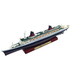 1:1250 Scale Alloy Diecast Cruise Ship Model RMS TITANIC HMT OLYMPIC Ocean Liner