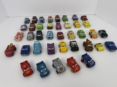Disney Pixar Cars Mini Racers Diecast Mattel Lot of 39 – 1:87 Scale