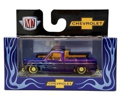 2026 M2 MACHINES AUTO-THENTICS 1973 CHEVY CHEYENNE SUPER 10 | PURPLE CHASE | FSB