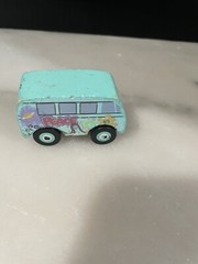 Disney CARS Movie FILLMORE VW Volkswagen BUS Hippie Van Wooden