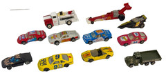 1980’s Corgi Yatming Kidco Zylmex Hot Wheels Lancia Stratos Dragster Spam 11 Car