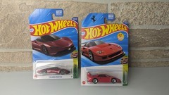 2025 HOT WHEELS RED MCLAREN SPEEDTAIL & Ferrari F40 /5 EXOTICS /250 Pair Set