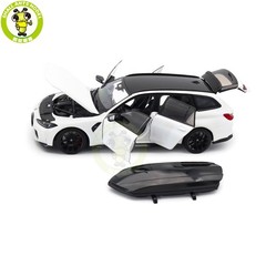 1/18 Minichamps BMW M3 Touring 2024 Alpine White Diecast Model Car