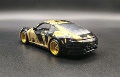 *Custom Hot Wheels* Porsche 911 Carrera T 1/64 “Gilded Chaos” By NoScalpCustoms