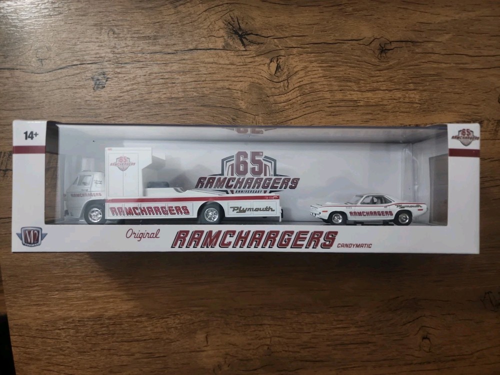 M2 65 Ramchargers Anniversary 1966 Dodge L600 COE & 1971 Plymouth Hemi Cuda