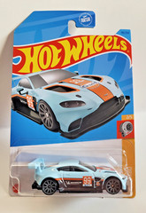 Hot Wheels 2023 HW Turbo 2/5 Aston Martin Vantage GTE Light Blue Gulf