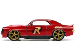 1969 CHEVROLET CAMARO DARK RED & ROBIN FIGURE “BATMAN” 1/32 DIECAST JADA 33088