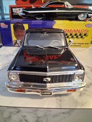 (( Black & VHTFT )) 1/24 jada Dub City 72 Chevy Cheyenne Pickup truck(Loose)