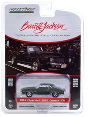 1:64 GreenLight *BARRETT-JACKSON 6* Green 1969 Chevrolet COPO Camaro *NIP*