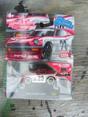 Muscle Machines Magical Weekend of Cars 2023 RED/WHITE 1972 DATSUN 240Z W/STAND