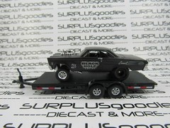 Hot Wheels LOOSE 1965 ’65 MERCURY COMET CYCLONE GASSER Black Hole w/Car Trailer